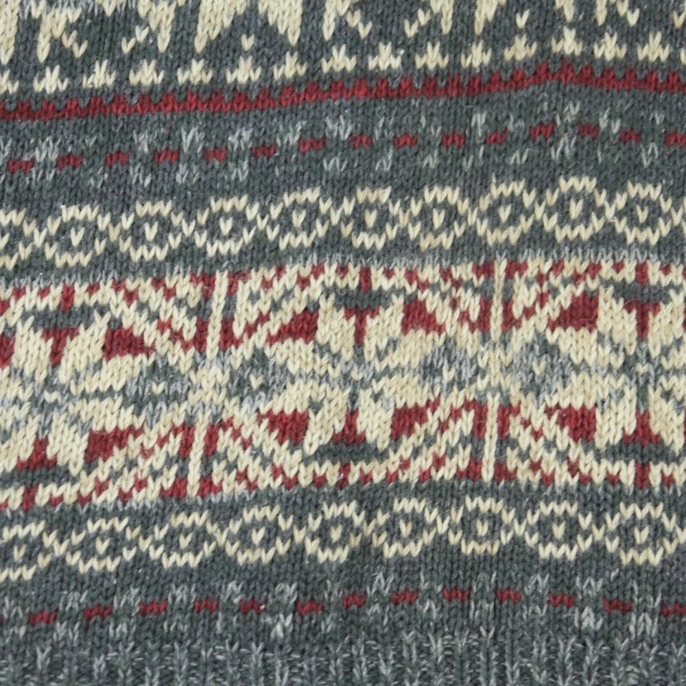 Structure Vintage Snowflake Pullover Ski Sweater … - image 5